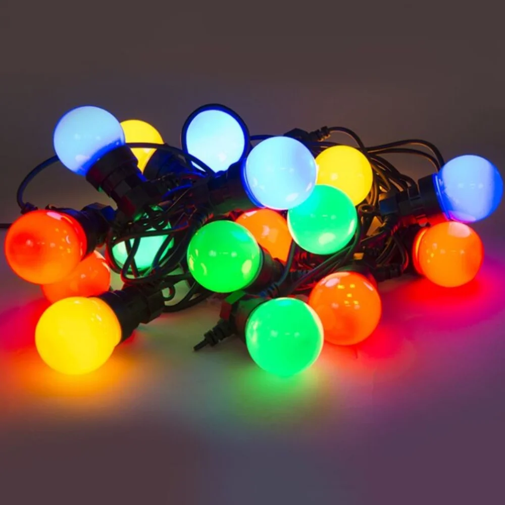 Vintage 50 ct multicolor string light